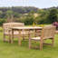 Gosnold 4 - Person Wood Patio Dining Set with Rectangular Table