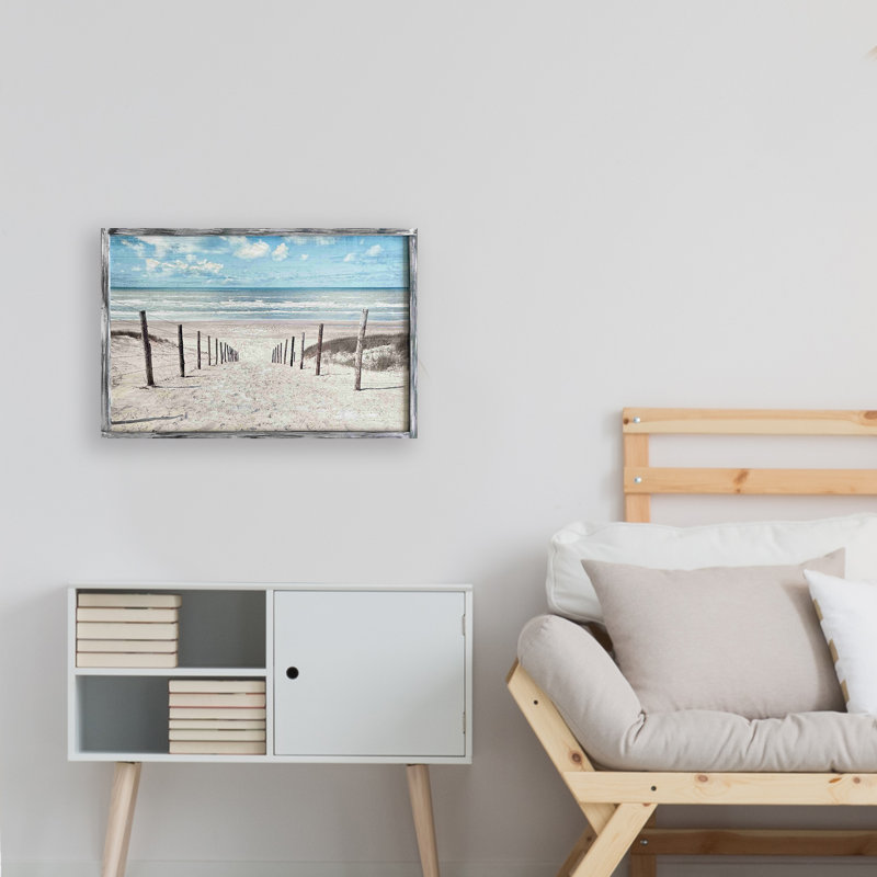 " Seaside Path To Serenity ", 16" H x 24" W x 1.5" D