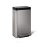 Reset 8 Gallon Kitchen Trash Can, Stainless Steel Hand Free Step Trash Can with Quiet-Close Lid-1503978201