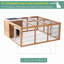Darrin Weather Resistant Rabbit, Guinea Pig Hutch
