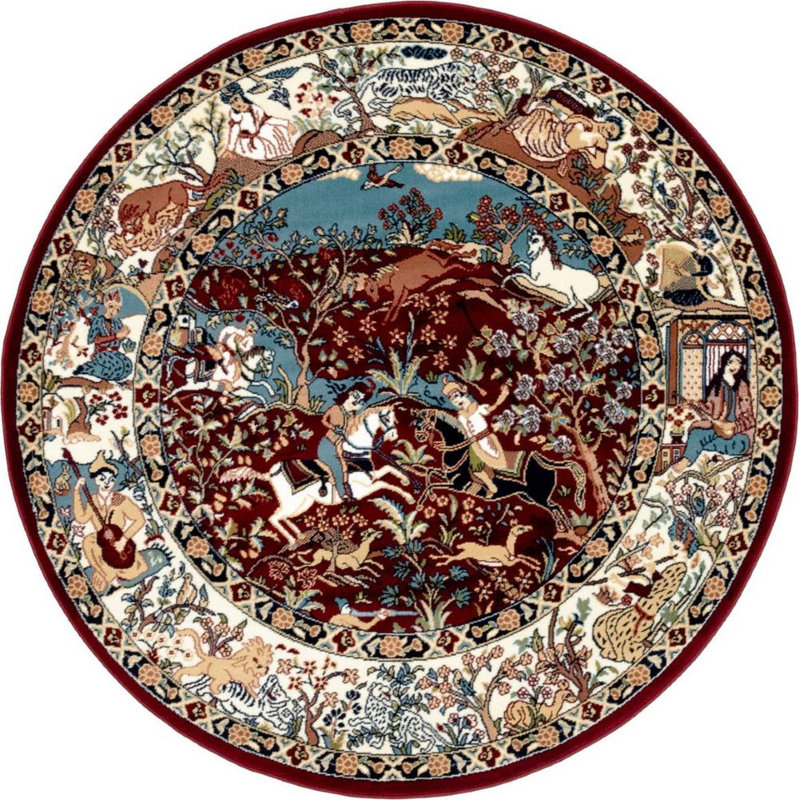 Tapis traditionnel Kelayeh couleur Sienna