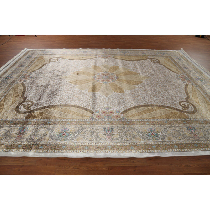 Tapis de salon traditionnel turc de style victorien 10 x 13