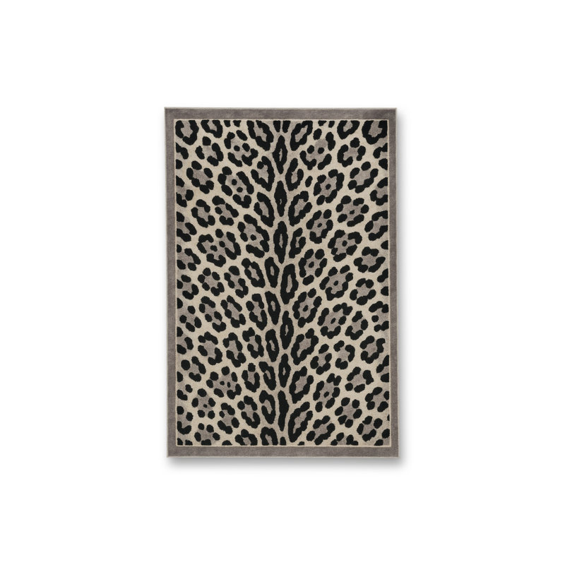 Tapis bleu tissé lavable rétro Mosso, 2'6" x 9'10"