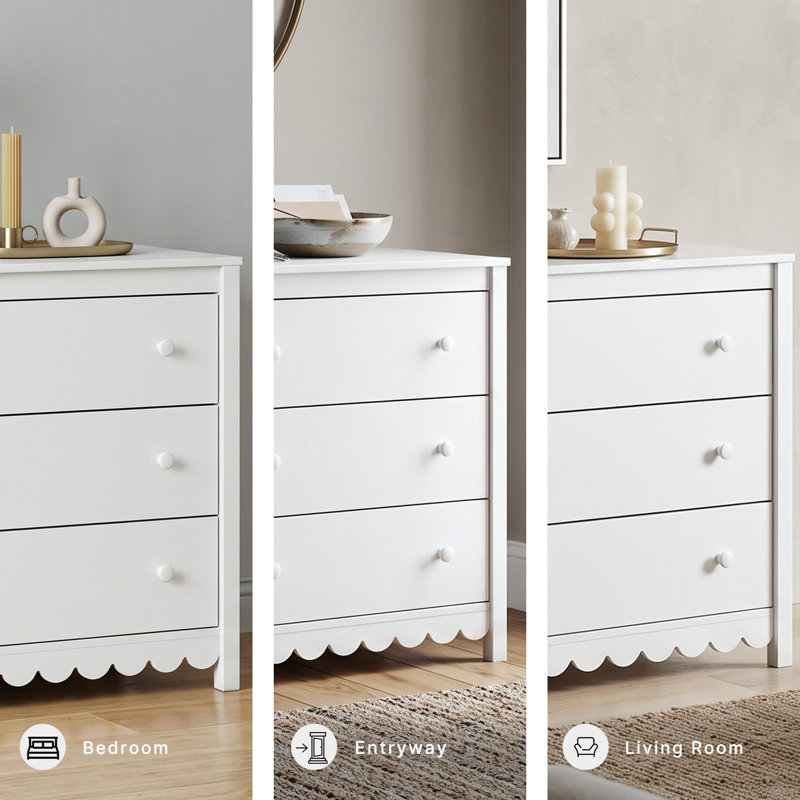Commode double 6 tiroirs l 60,75 "Patricia