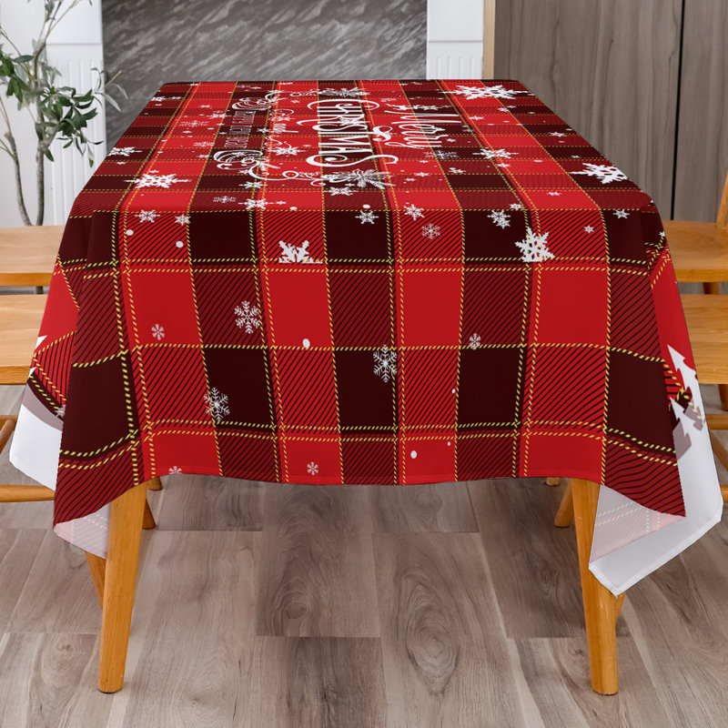 Christmas Tablecloth, 56" W x 74" L