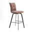 Hurtado Upholstered Counter Stool with Metal Frame-1985072400