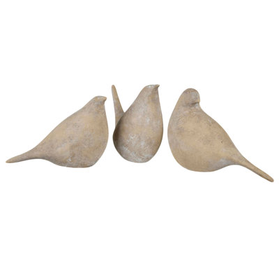 Turtledove Resin Sculpture Set of 3