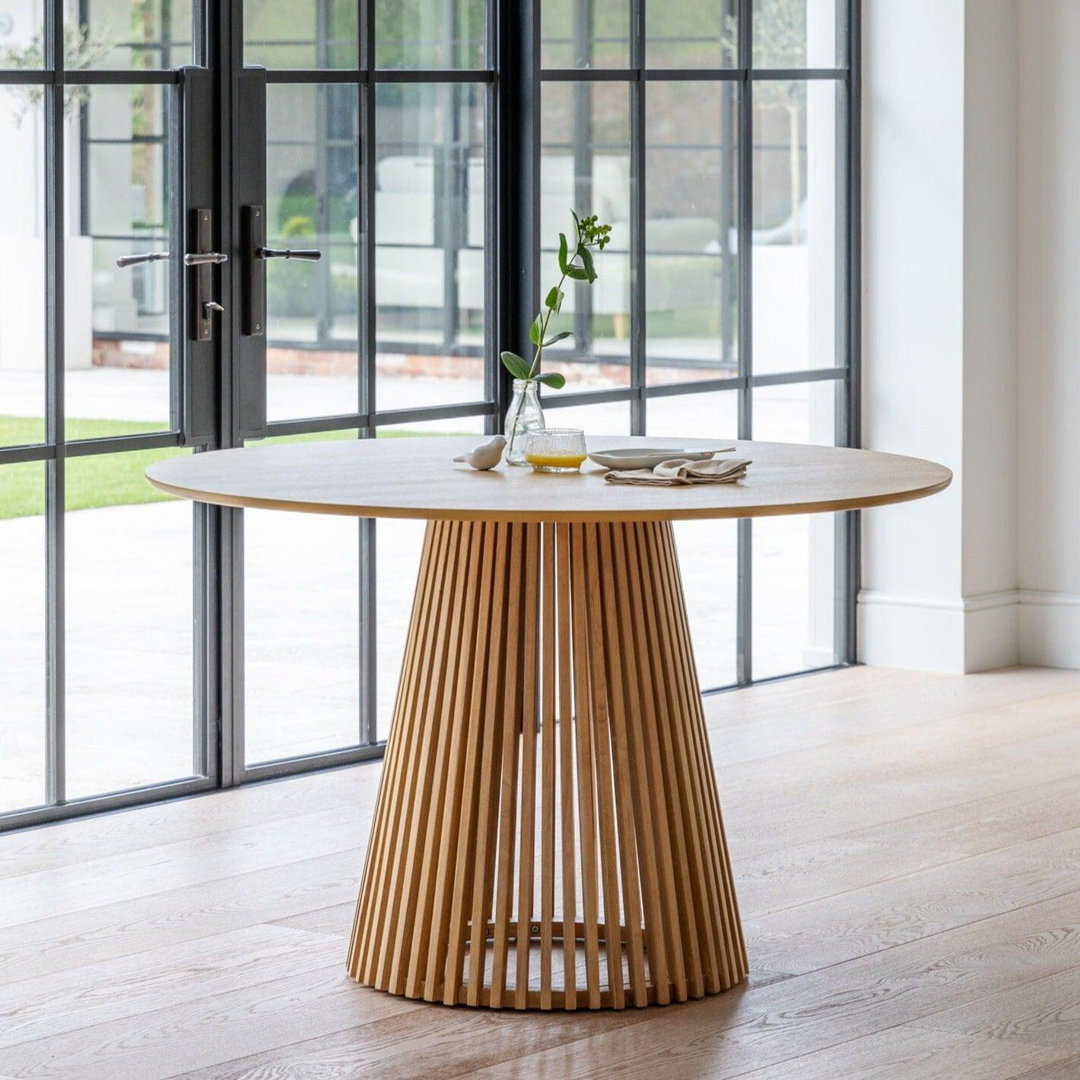 Hopley Willow Round 120cm Dining Table