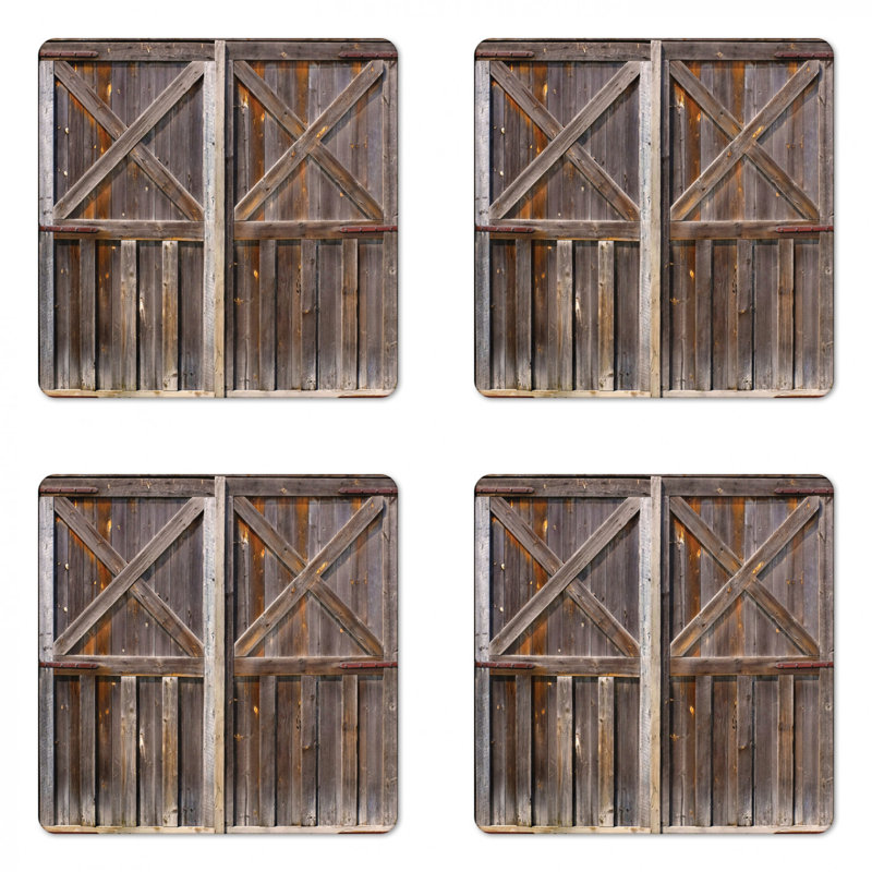 Square 4 Piece Coaster Set
