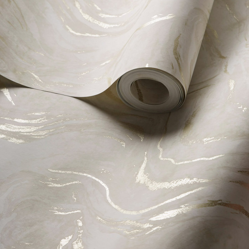 Lavico Lusso 10.05m x 52cm Wallpaper Roll, Linen