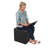 Pro Series Upholstered Square Ottoman 18" Height-101256108