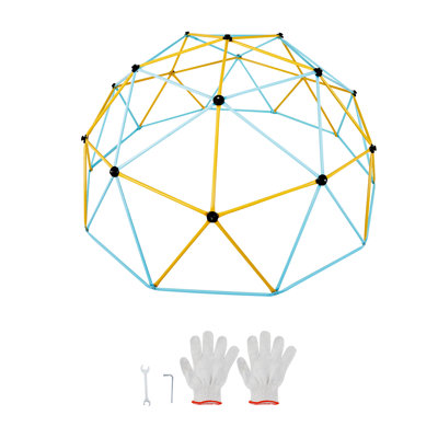 VEVOR 304.8cm W Metal Climbing Dome