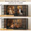Meuble de rangement pour chien 63 po