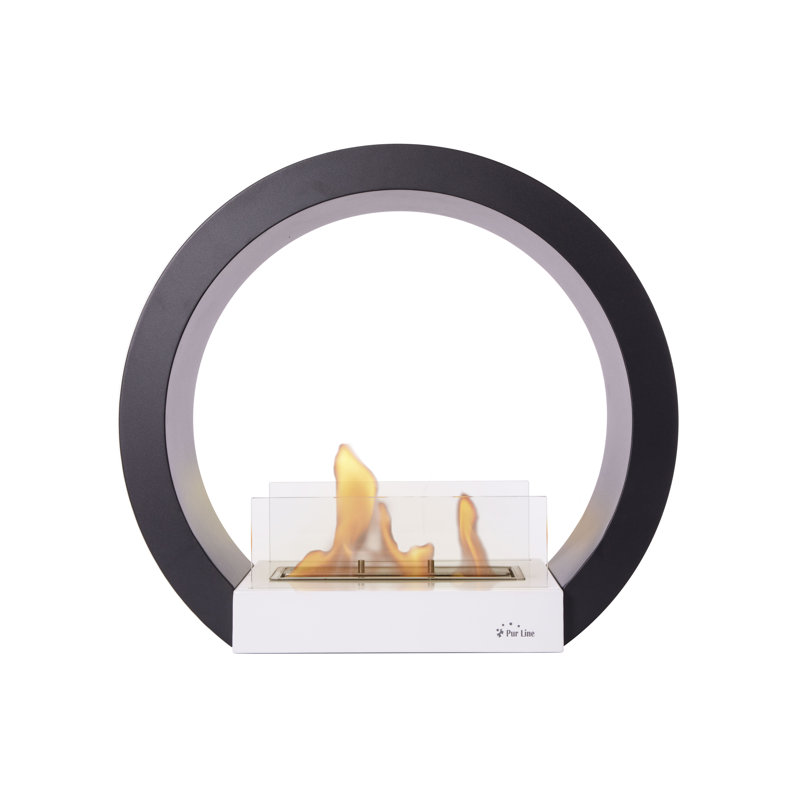 Tyrone Belfry Heating 60cm W Lacquered Bio-Ethanol Fireplace