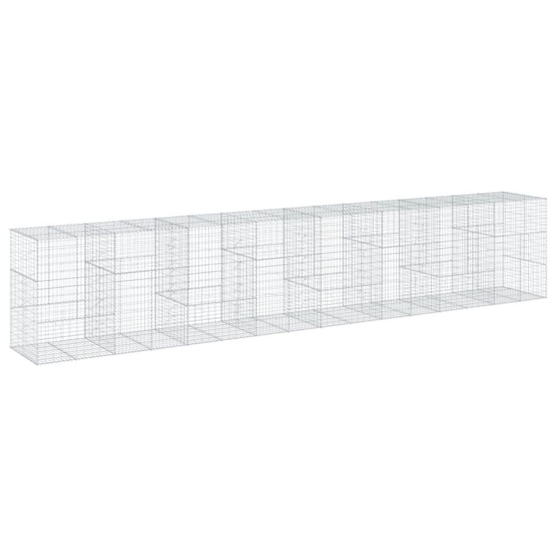 Annot Metal Border Fencing, 150cm H x 800cm W x 100cm D