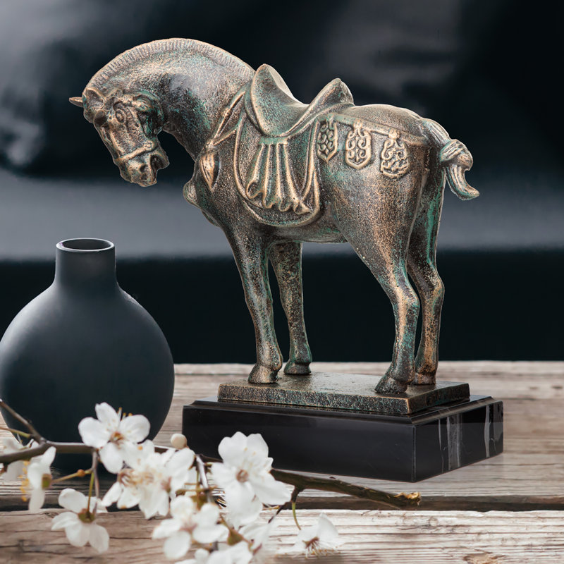 Ancient Tang Horse Iron Figurine