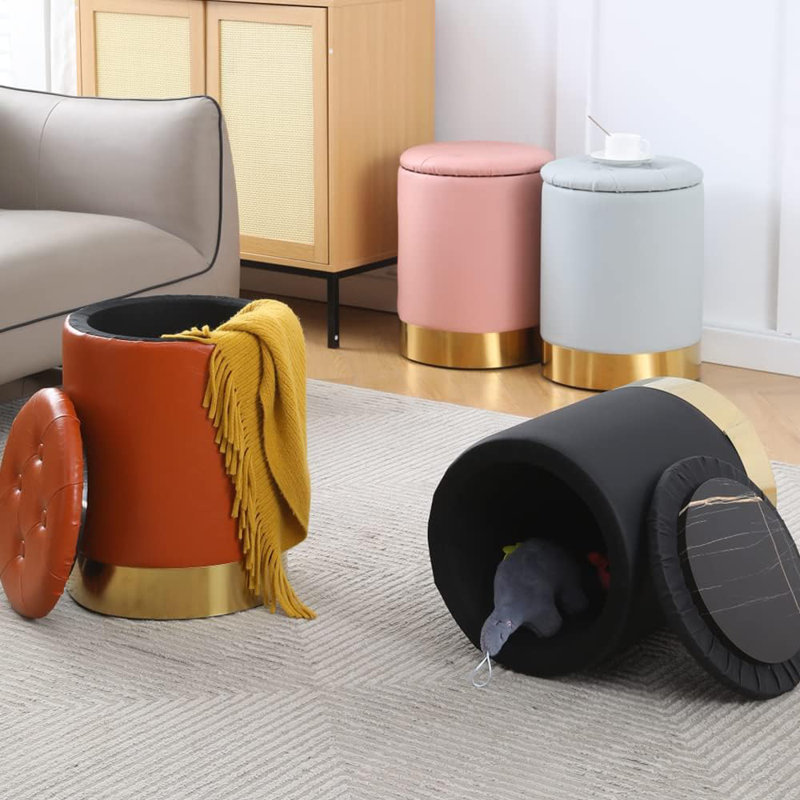 Manufactured Wood Accent Stool