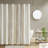 Cotton Printed Shower Curtain With Chenille-1116006356