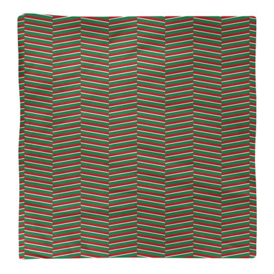 Serviette à rayures détachées hol