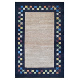 Wool Southwestern Area Rug in Gold
