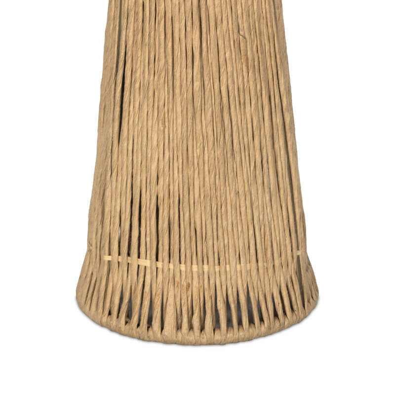 Nessa Table Lamp, Cream Slub Linen