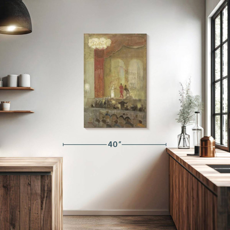 Lilie Theater, 36" H x 24" W