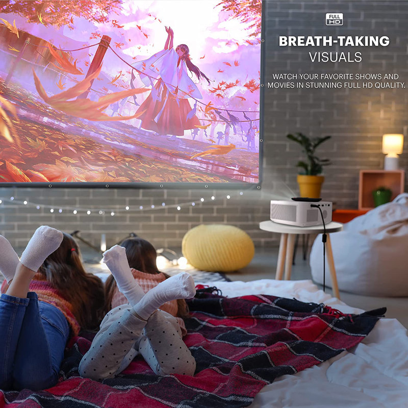 Kodak Home Theater Projector 150 Lumens Portable Projector with Remote Included