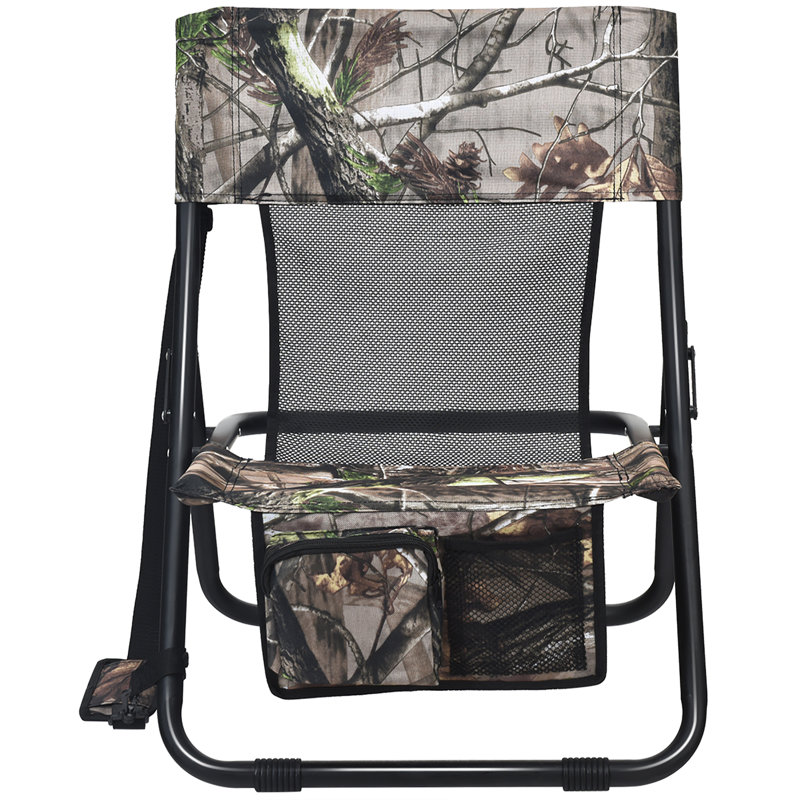 Fauteuil de chasse pliant pour le camp de chasse de style Woodland