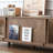 Modern Nut-Brown Solid Wood TV Stands