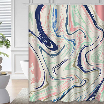 Rideau de douche Marble