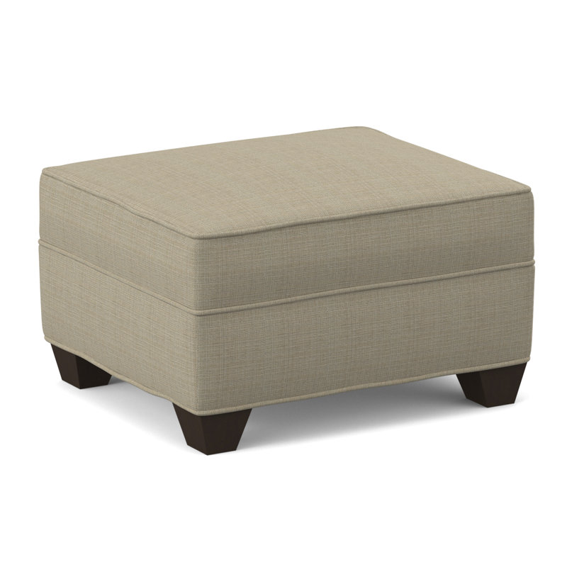Phillips 26" Wide Rectangle Standard Ottoman, Cafelle, Saylor Navy