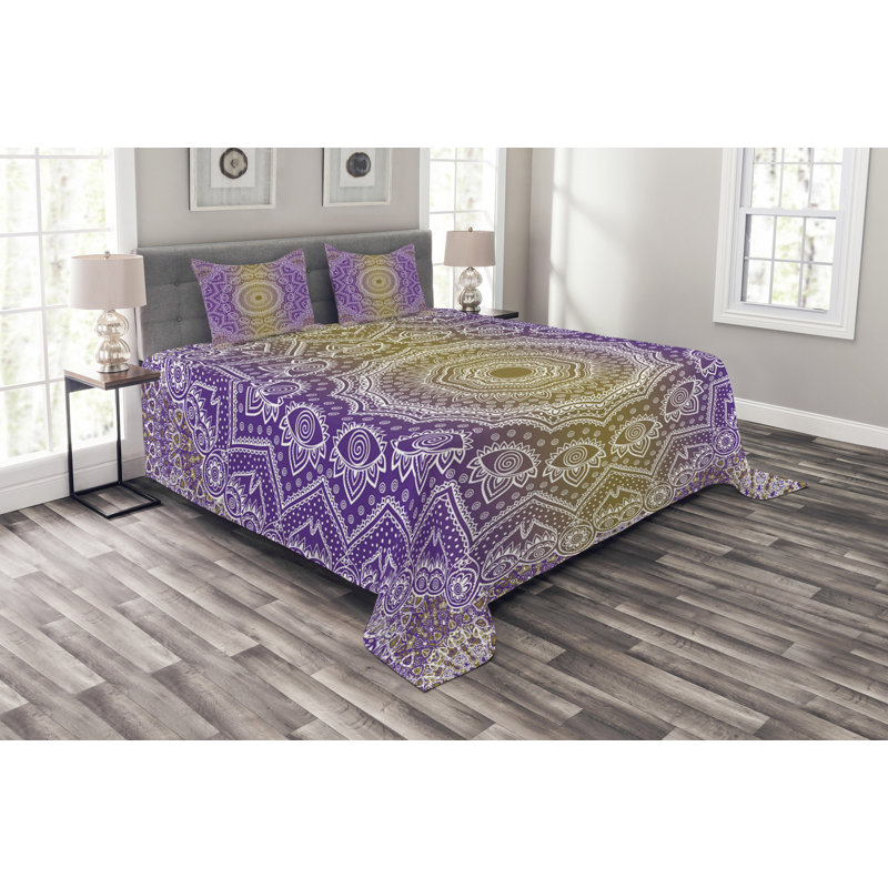 Bedspread Set with Shams, 220 x 264 cm