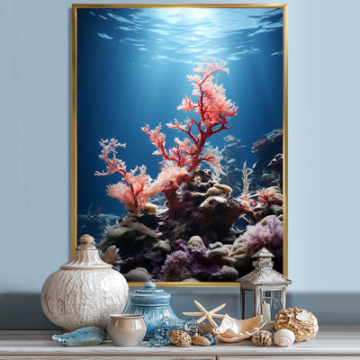 " Pink Coral Coastline Symphony "