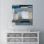 « blue taupe light i », reproduction de peinture à l’acrylique sur toile-31957090