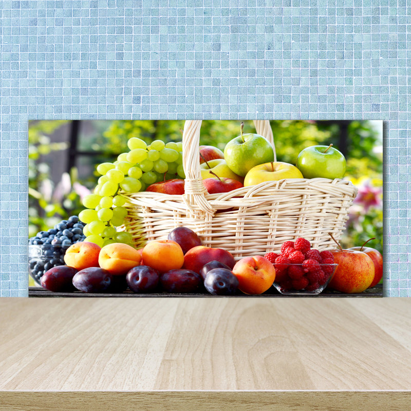 Logon 50cm W x 100cm L Glass Peel and Stick Panel