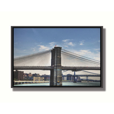 Brooklyn Bridge II New York Skyline by Kelly Wade. Giclee Gallery