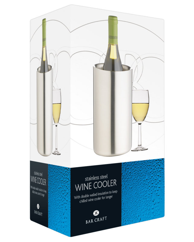 Connoisseur Stainless Steel Double Walled Wine Cooler