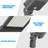300W LED Shoebox Light 39000Lumen IP65 Commercial Parking light Slip Fitter