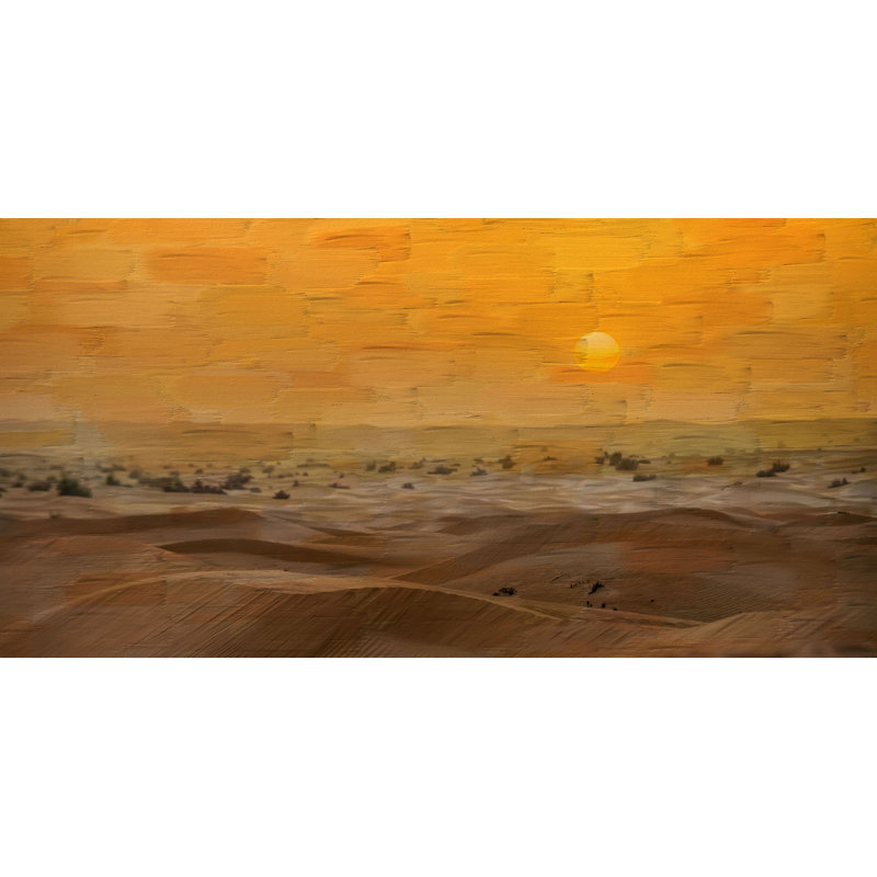1 Piece Wrapped Canvas Wall Art, 30cm H x 61cm W