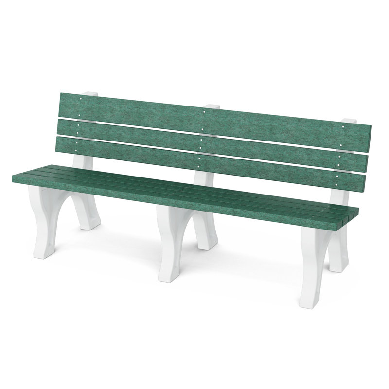 Banc Heritage Park, 6 pi, Vert/blanc