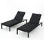 Ensemble de chaises longues 2 pièces Modern