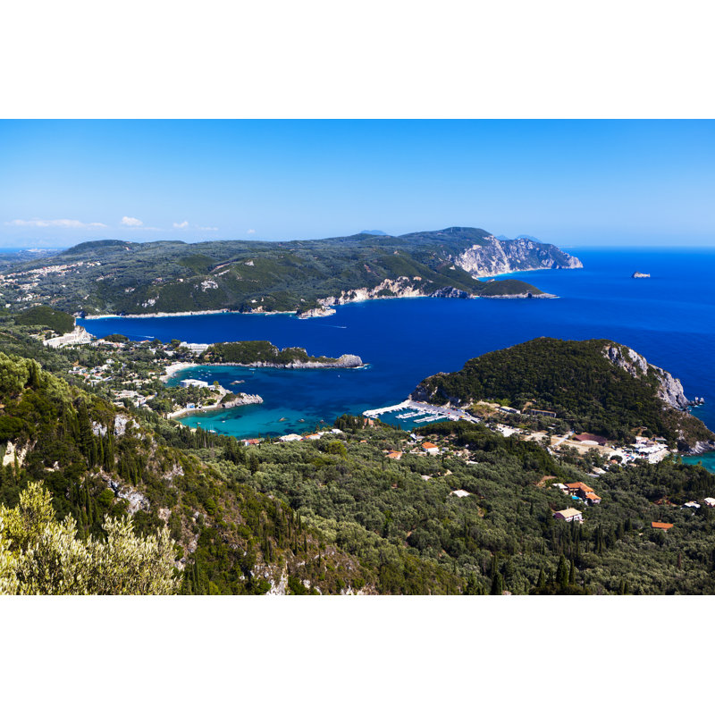 Île de Corfou par Gosiek-B, H 20 po x l 30 po