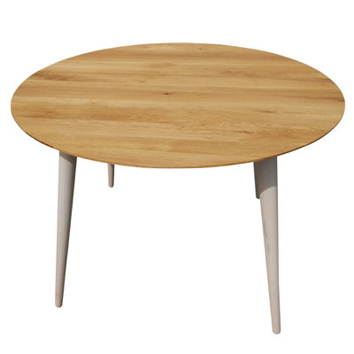 Round Solid Wood Dining Table