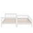 Full-Over-Full Bunk Bed With Guard Rail And Storage-184605770
