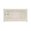 Regan 66'' L Alcove Whirlpool Bathtub-9229330