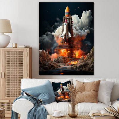 " Blastoff Space Shuttle Launch "