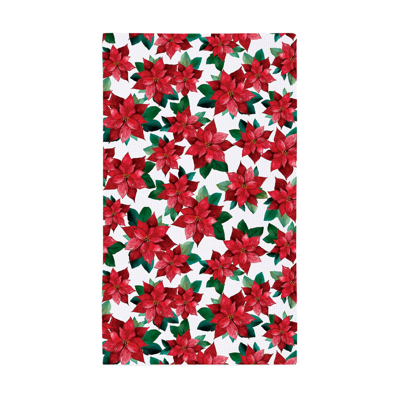 Serviette de cuisine Poinsettia Bliss