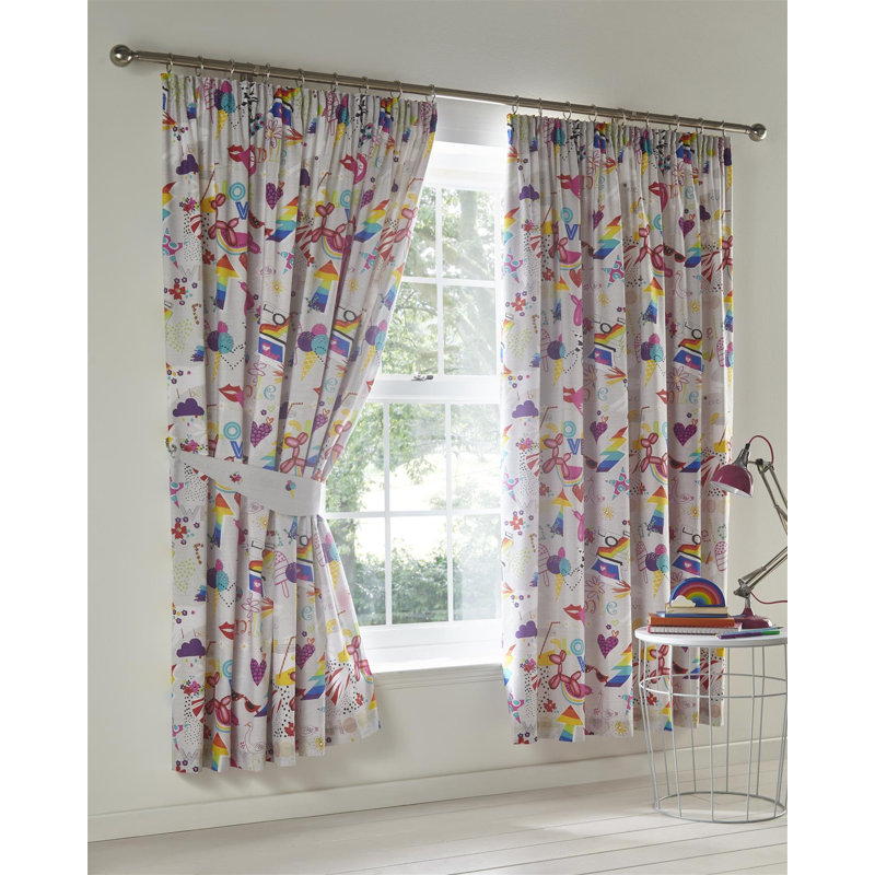 Perri Room Darkening Curtain Panel Pair