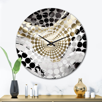 Jacynthia - Horloge murale abstraite
