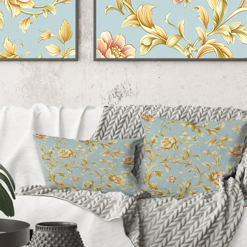 Coussin lombaire Vintage Floral Paradise